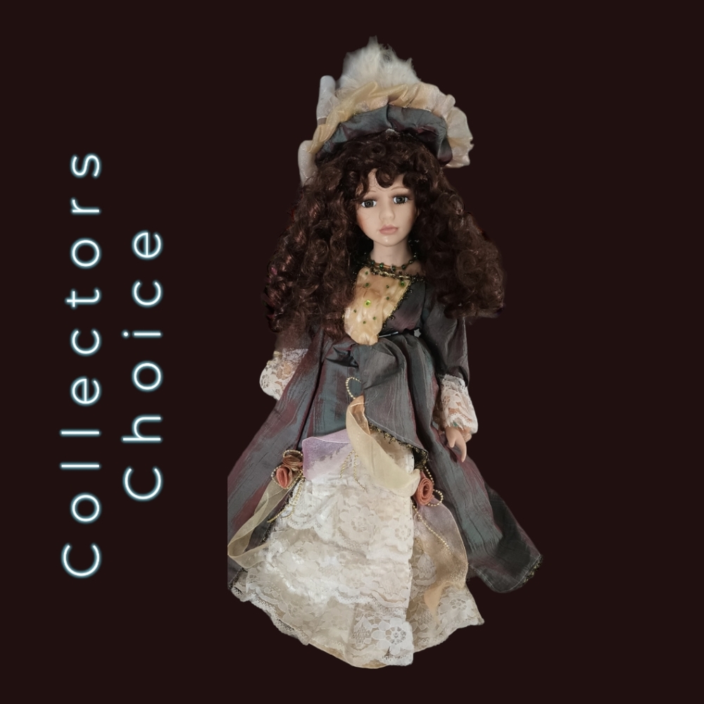 Collectors Choice Vintage Southern Belle Porcelain Doll